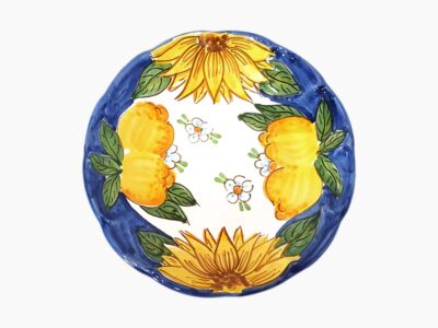 Piatto classico frutta - L'Arte in Ceramica Vietrese