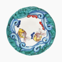 Piatto classico vietrese - L'Arte in Ceramica Vietrese