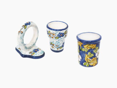 Portaspazzolino - L'Arte in Ceramica Vietrese