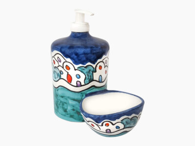 Dosatore per sapone liquido - L'Arte in Ceramica Vietrese
