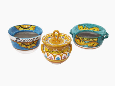 Porta bocconcini - L'Arte in Ceramica Vietrese