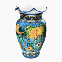 Portaombrelli o maxi vaso portafiori- L'Arte in Ceramica Vietrese