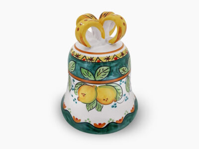 Campane con fiocco PASQUA - L'Arte in Ceramica Vietrese
