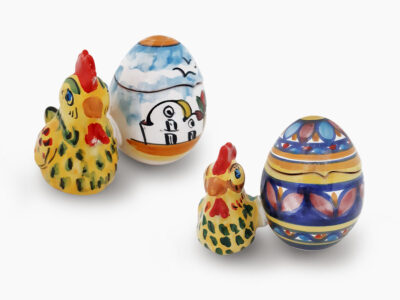 Uova PASQUA - L'Arte in Ceramica Vietrese